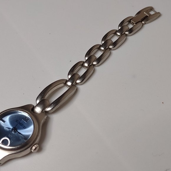 Silver Tone Metal And Blue Rumours Watch - Picture 5 of 14